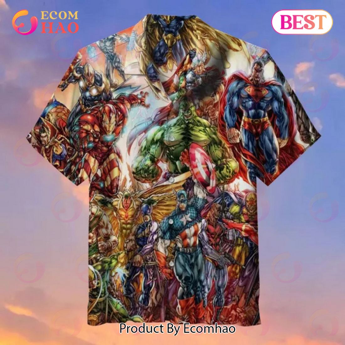 Marvel Avengers Ii Hawaiian Shirt