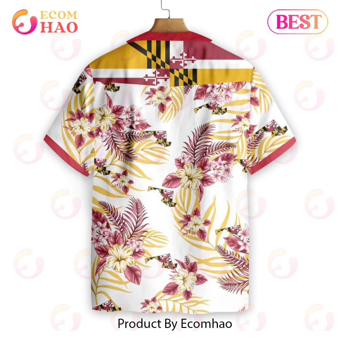 Maryland Proud Hawaiian Shirt - Ecomhao Store