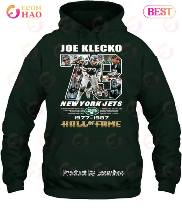 Design Joe Klecko New York Jets 1977 – 1987 Hall Of Fame T-Shirt