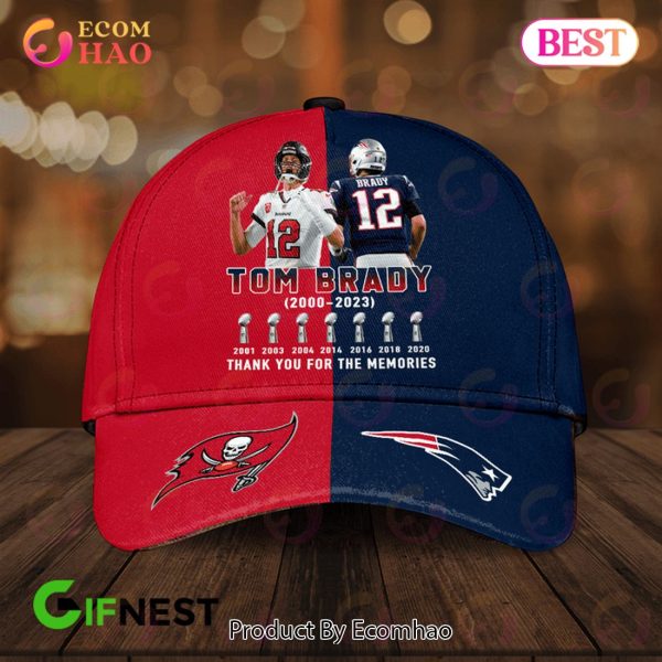 Tom Brady 23 Years 2000 – 2023 Thank You For The Memories Cap