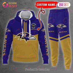 Custom name NFL Baltimore Ravens Football Sport Hoodie, Sweater & Jogger