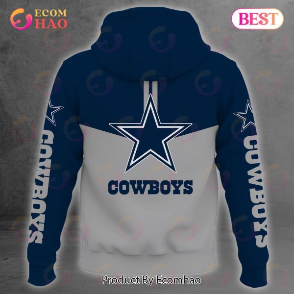 NFL Cowboys Halloween Cemetery Skull Jersey 3D Hoodie - Ecomhao Store