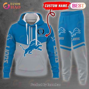 Custom name NFL Detroit Lions Football Sport Hoodie, Sweater & Jogger