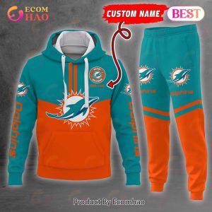 Custom name NFL Miami Dolphins Football Sport Hoodie, Sweater & Jogger