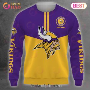 Custom name NFL Minnesota Vikings Football Sport Hoodie, Sweater & Jogger