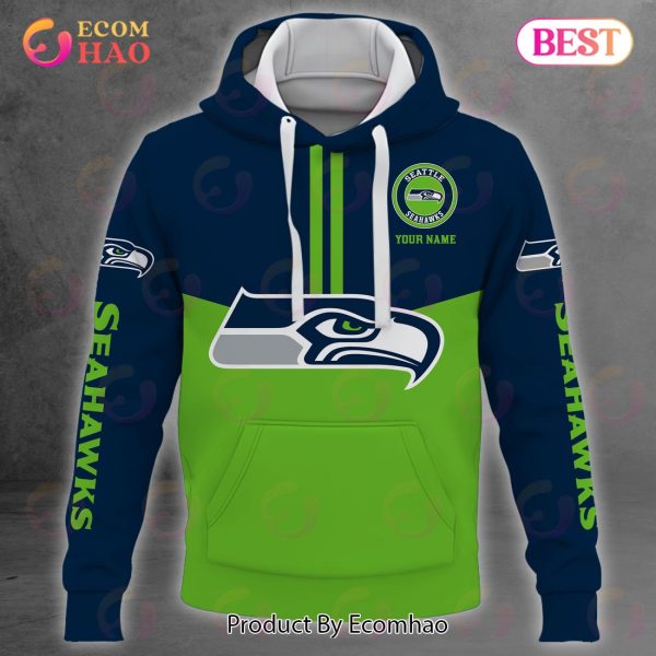 Custom name NFL Seattle Seahawks Football Sport Hoodie, Sweater & Jogger