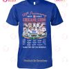 123rd Anniversary 1900 -2023 St. Louis Cardinals Thank You For The Memories T-Shirt