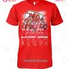 2023 Super Bowl LVII Champions Kansas City Chiefs Signature T-Shirt