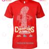 Kansas City Chiefs 2023 Super Bowl LVII Champions Signature T-Shirt