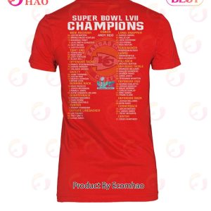 Kansas City Chiefs Super Bowl Champions February 12, 2023 T-Shirt
