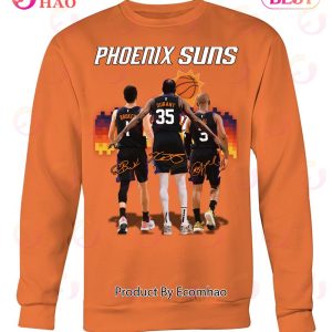 Limited Edition 2023 Phoenix Suns Devin Booker, Kevin Durant, Chris Paul T-Shirt Sweatshirt