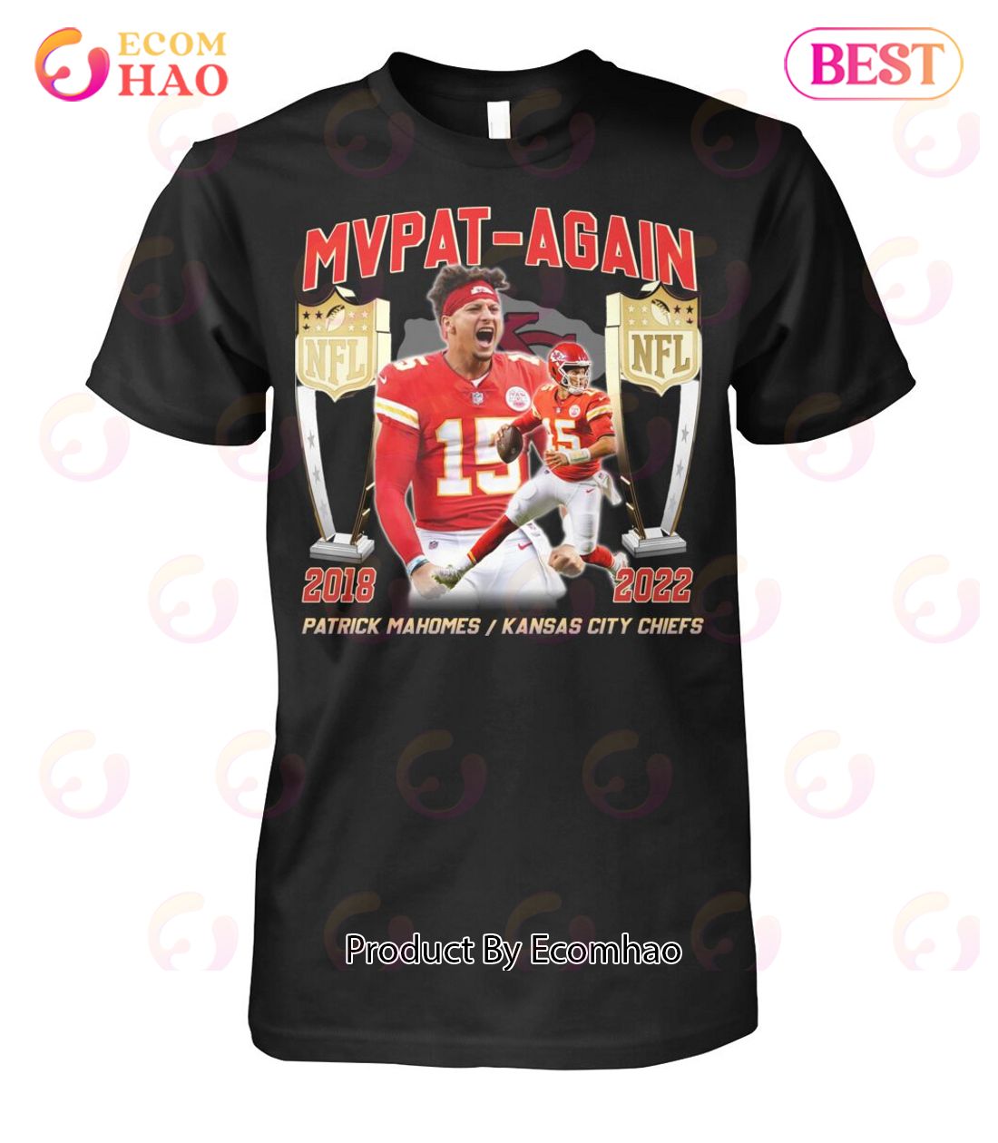 Limited Edition Patrick Mahomes Jersey Style Shirt, MVPAT, MVP