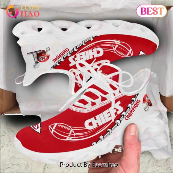 Kansas City Chiefs Super Bowl LVII Champions Maxsoul Sneaker Shoes