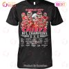 2022 Super Bowl LVII Champions Kansas City Chiefs  T-Shirt 2022 Super Bowl LVII Champions Kansas City Chiefs  T-Shirt