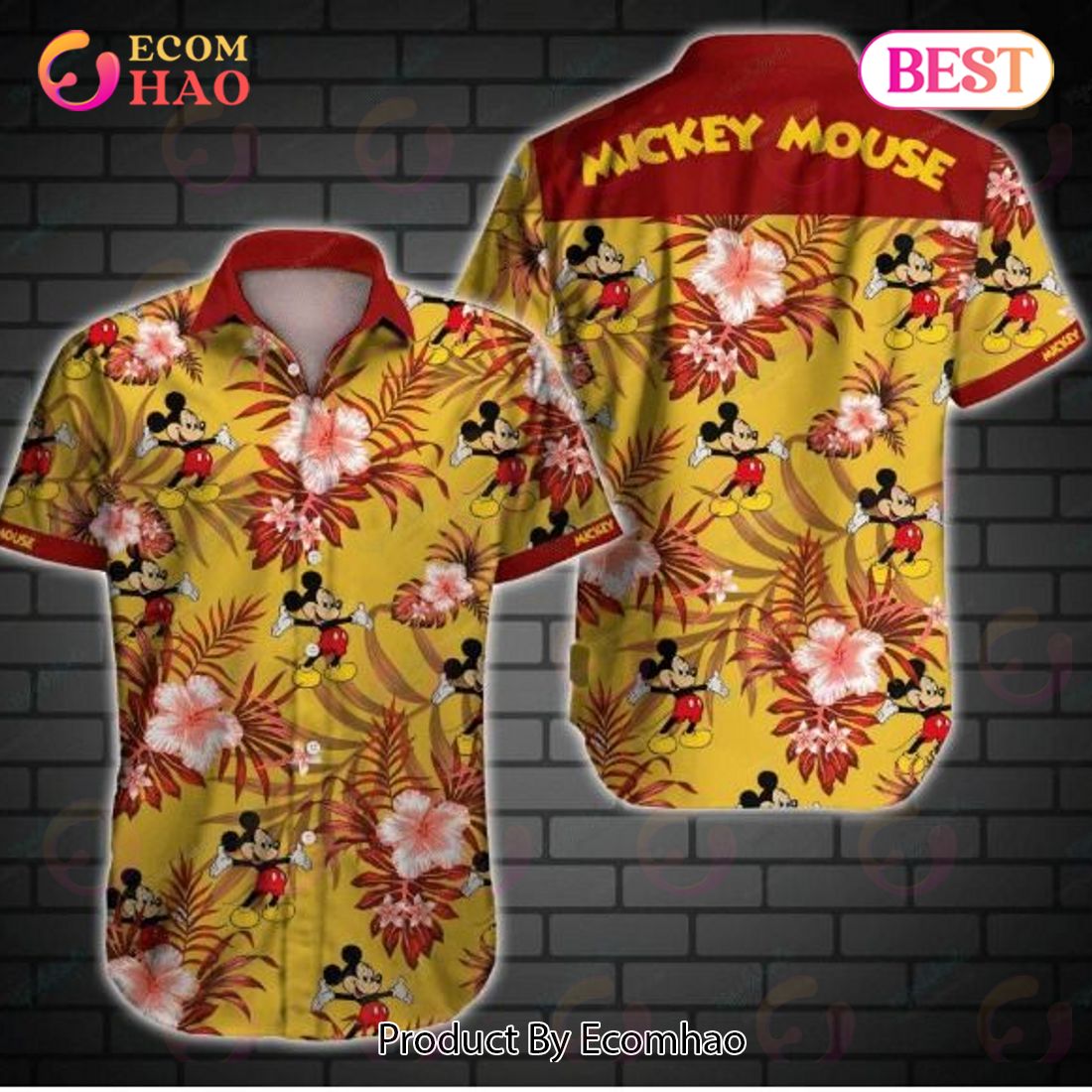 Mickey Mouse Hawaiian Shirt