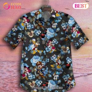 Mickey X Donald Duck Hawaiian Shirt