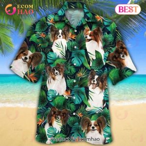 Miniature Pinscher Dog Lovers Tropical Leaves Hawaiian Shirt