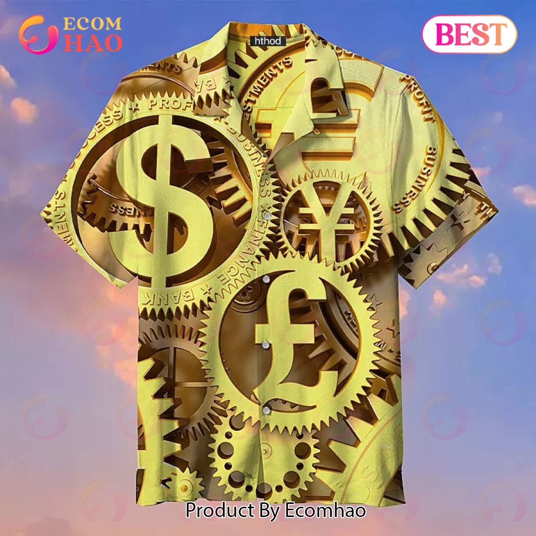 Money Currency Logo Hawaiian Shirt