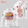 Kansas City Chiefs Super Bowl Champions Super Bowl Apparel Red 3D Hoodie