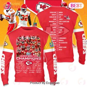 Kansas City Chiefs Super Bowl LVII Combo 3D Hoodie