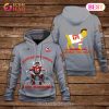 Patrick Mahomes Beat The Eagles Wear Red Get Loud Kansas City Chiefs Super Bowl Champion 2023 Unisex 3D Hoodie