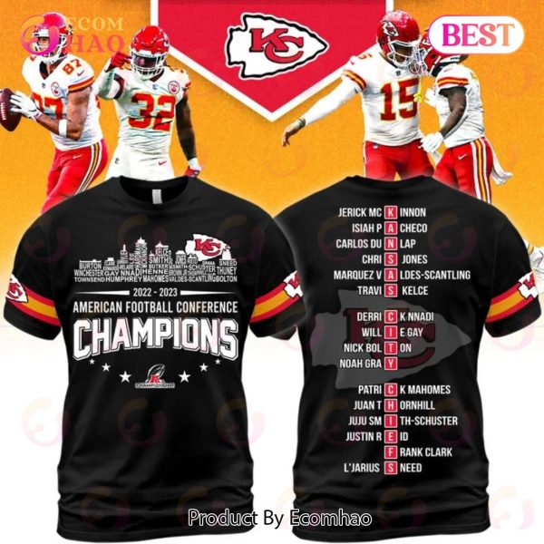 AFC Kansas City Chiefs champions AOP T-Shirt