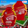 NEW AFC Kansas City Chiefs Champions AOP T-Shirt