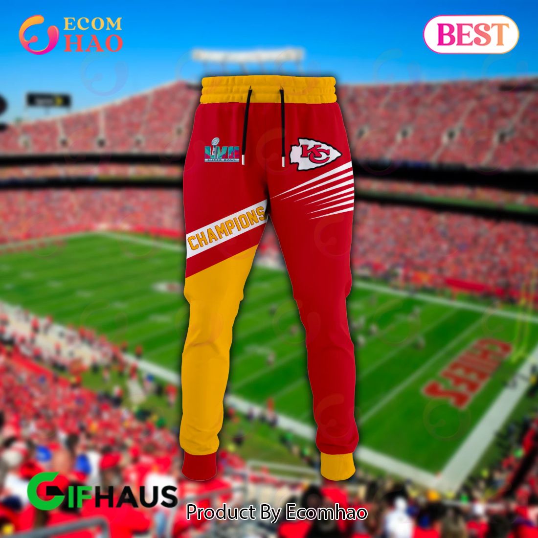 Limited Edition Kansas City Chiefs champions 3D APPARELS