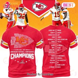 NEW AFC Kansas City Chiefs Champions AOP T-Shirt