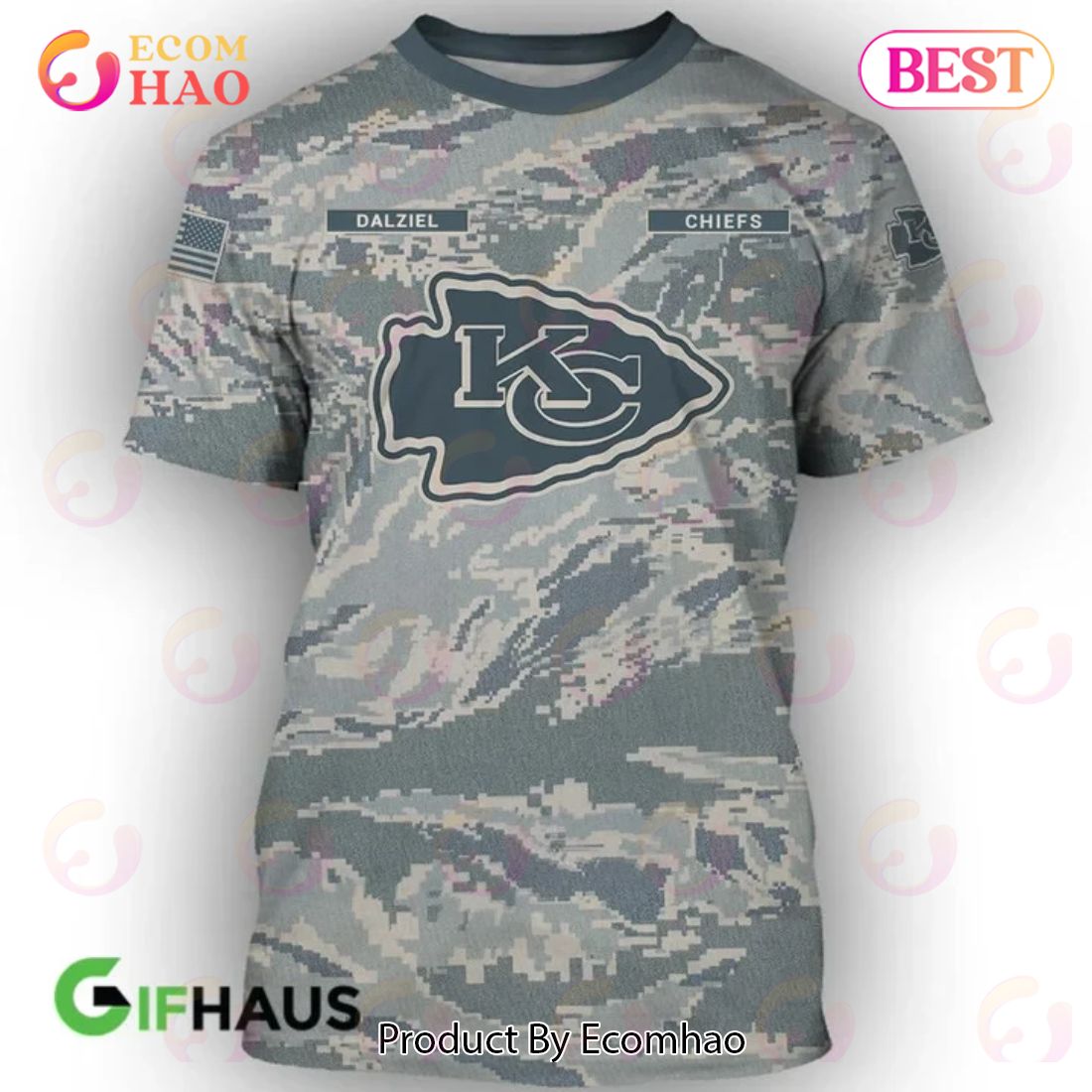 New Kansas City Chiefs Champions 3D APPARELS