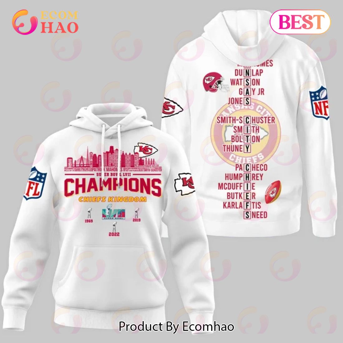 PREMIUM Kansas City Chiefs Champions 3D T-Shirt