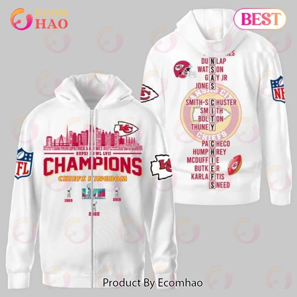 Top-selling Item] Chad Henne 4 Kansas City Chiefs Super Bowl LVII Game 3D  Unisex Jersey - Youth White