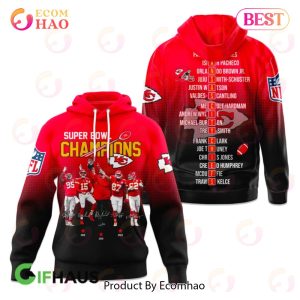 Super Bowl Kansas City Chiefs Champions 3D APPARELS