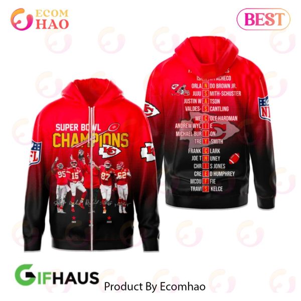 Super Bowl Kansas City Chiefs Champions 3D APPARELS