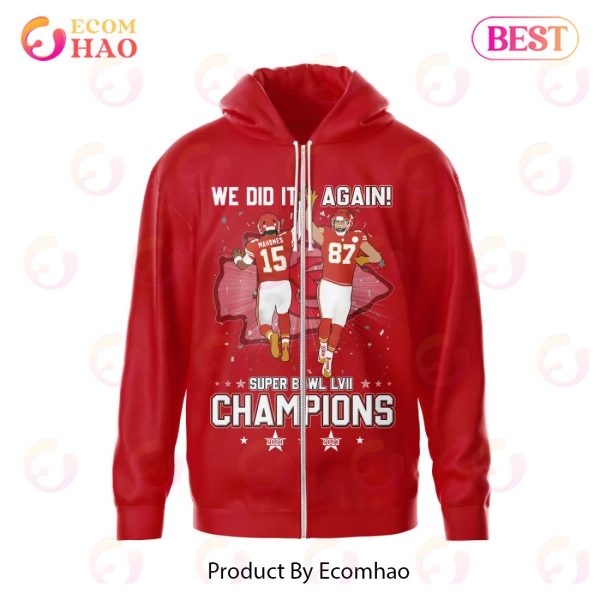 We Did It Again Kansas City Chiefs Champions Apparels