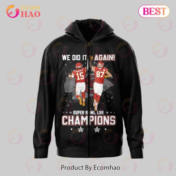 We Did It Again Kansas City Chiefs Champions Apparels