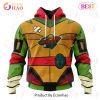 NHL Montreal Canadiens Special Teenage Mutant Ninja Turtles Design 3D Hoodie NHL Montreal Canadiens Special Teenage Mutant Ninja Turtles Design 3D Hoodie