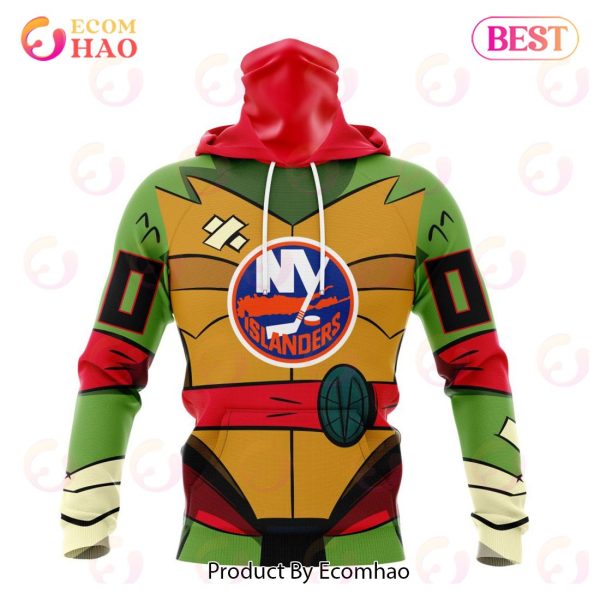NHL New York Islanders Special Teenage Mutant Ninja Turtles Design 3D Hoodie