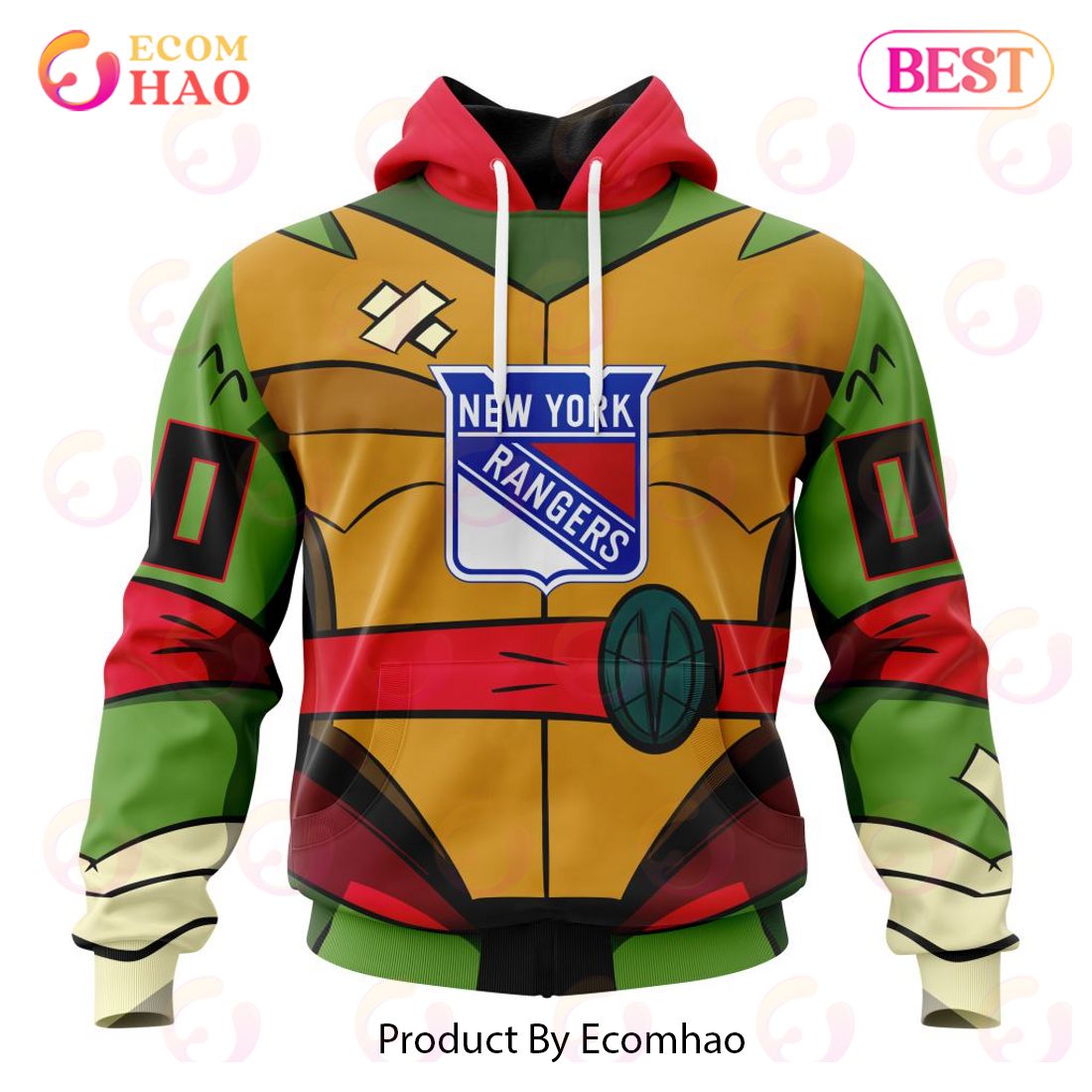 Personalized NHL New York Rangers All Over Print 3D Hoodie Military Camo  Kits For Veterans Day