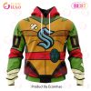 NHL St. Louis Blues Special Teenage Mutant Ninja Turtles Design 3D Hoodie