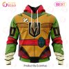 NHL Washington Capitals Special Teenage Mutant Ninja Turtles Design 3D Hoodie