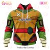 NHL Winnipeg Jets Special Teenage Mutant Ninja Turtles Design 3D Hoodie