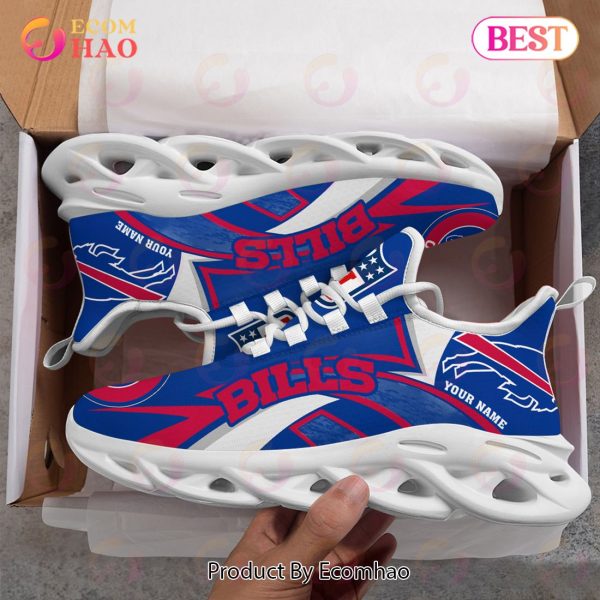 NFL Buffalo Bills Custom Name Personalized Max Soul Chunky Sneakers