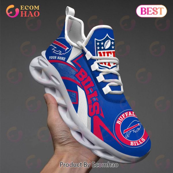 NFL Buffalo Bills Custom Name Personalized Max Soul Chunky Sneakers