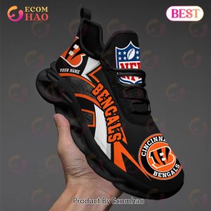NFL Cincinnati Bengals Custom Name Personalized Max Soul Chunky Sneakers