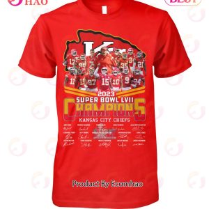 2023 Super Bowl LVII Champions Kansas City Chiefs T-Shirt
