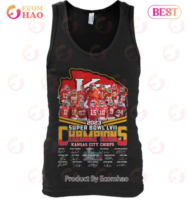 2023 Super Bowl LVII Champions Kansas City Chiefs T-Shirt