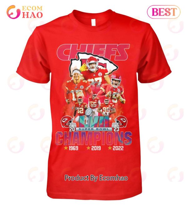 Chiefs Super Bowl LVII 2023 Champions T-Shirt