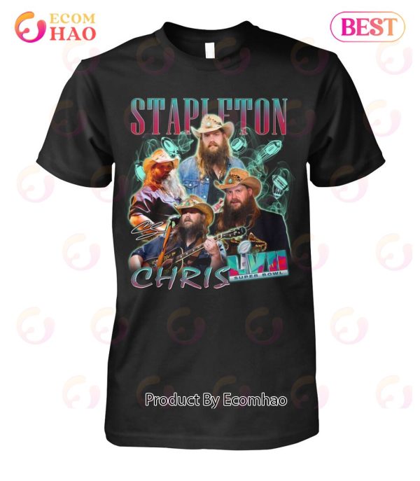 Chris Stapleton LVII Super Bowl T-Shirt