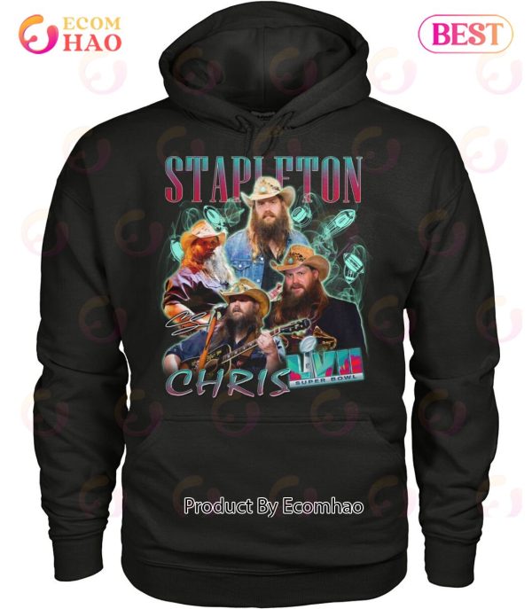 Chris Stapleton LVII Super Bowl T-Shirt